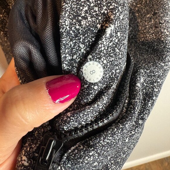 Lululemon Define Jacket Luminesce Splatter White Black - Picture 4 of 6